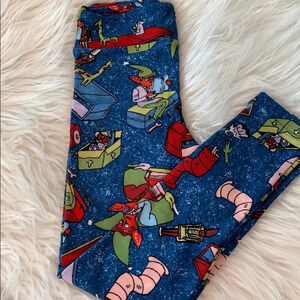 ⭐️ FINAL PRICE ⭐️ New! Girl’s Lularoe Holiday leggings S/M